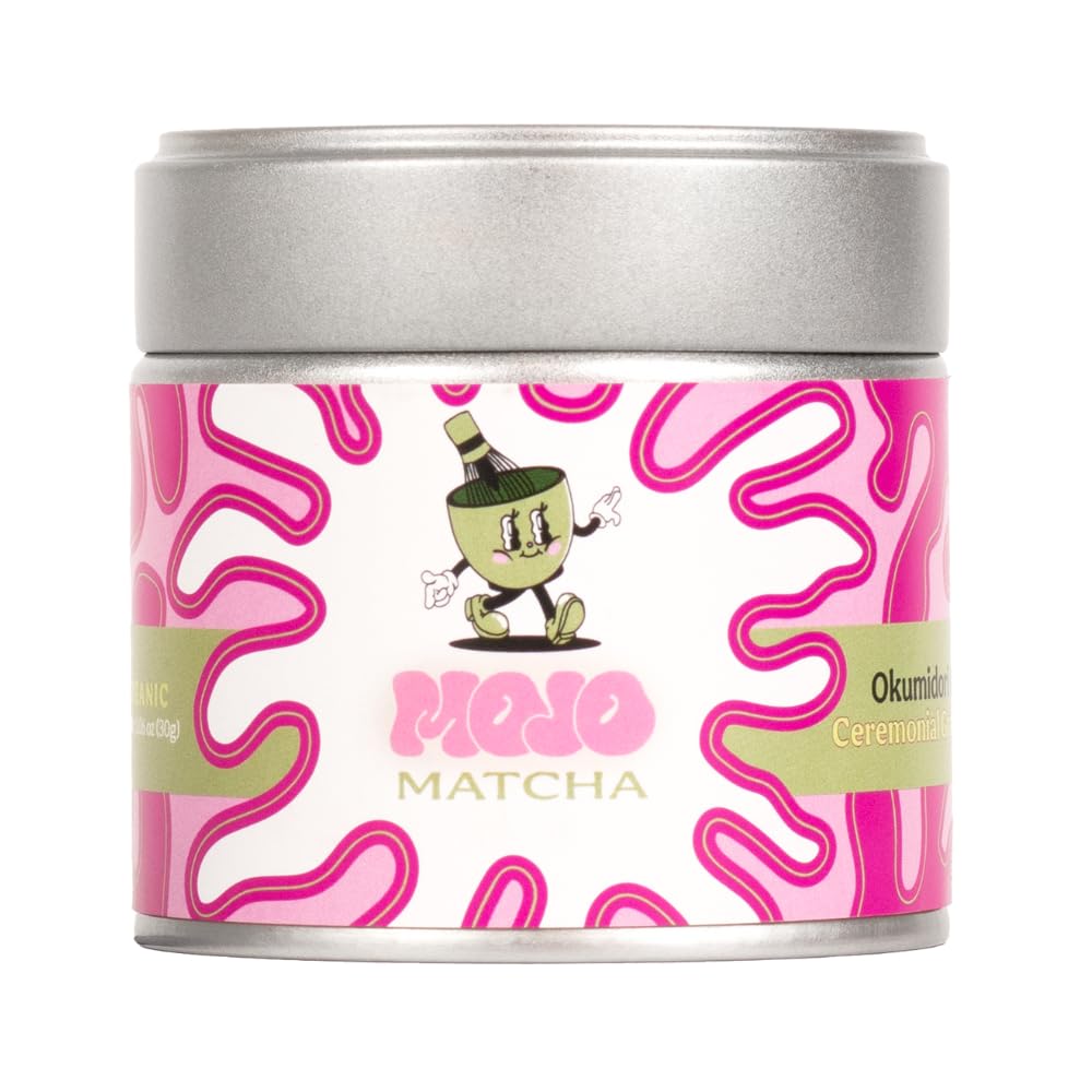 Organic Mojo Matcha Ceremonial Grade Okumidori Matcha Powder
| Okumidori Ceremonial Grade Organic Mojo Matcha Tea Powde